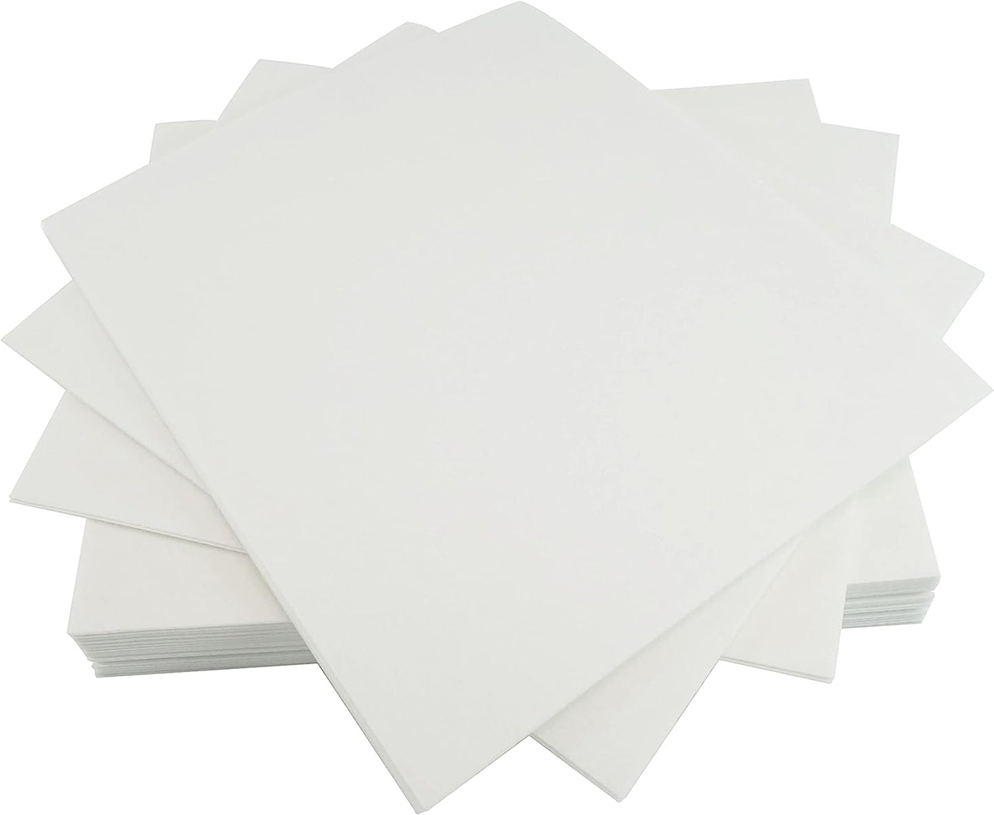 New brothread Cut Away Machine Embroidery Stabilizer Backing 8"x8" - 100 Precut Sheets - Medium Weight 2.5 Ounce - Fits 4x4 and 6x6 Hoops