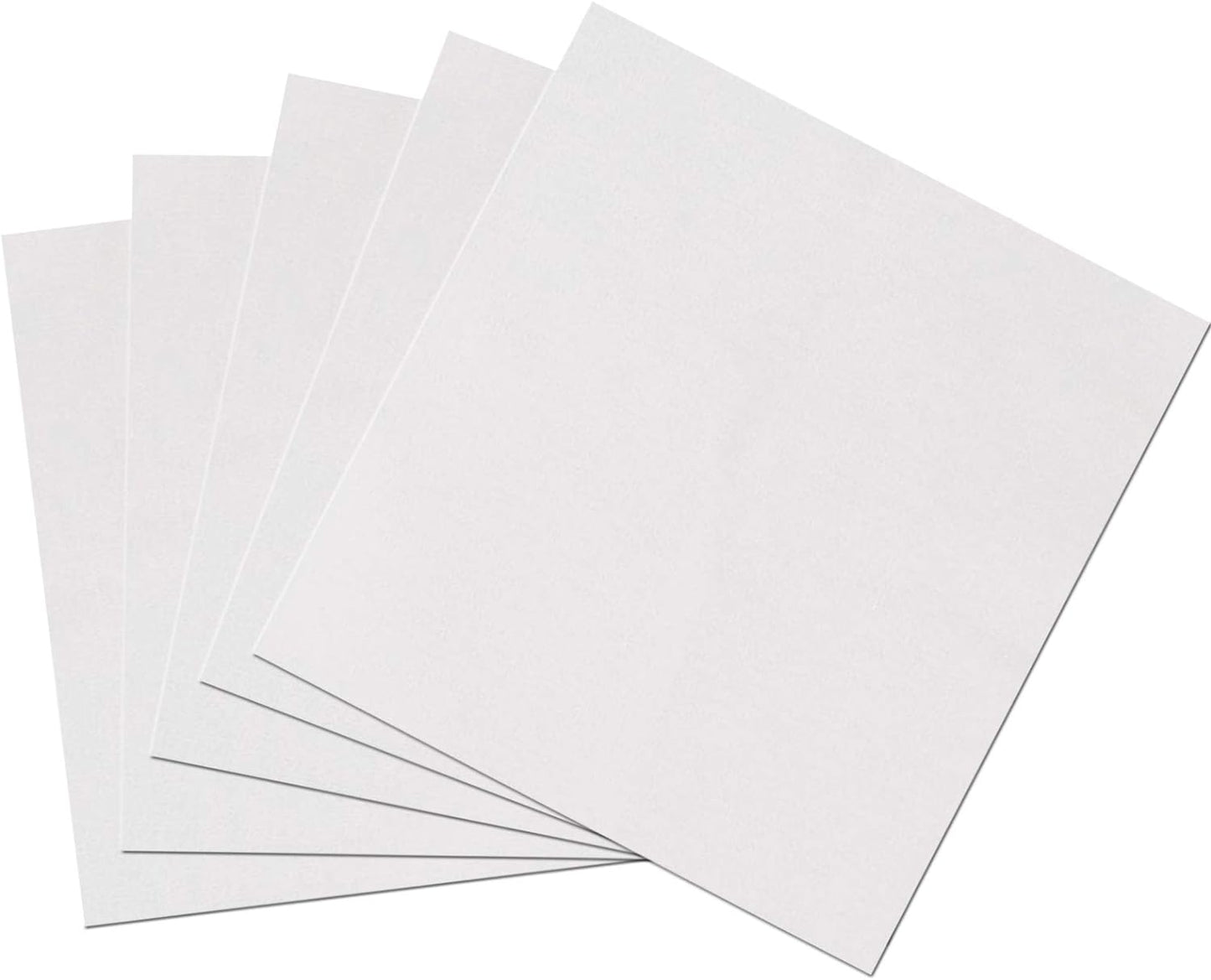 Pinhoollgo 10 Pieces White Cotton Fabric Embroidery Fabric Cotton for Embroidery Garment Craft Flower Pot Decoration Embroidery Cross Stitch Cloth,7.9 Inch