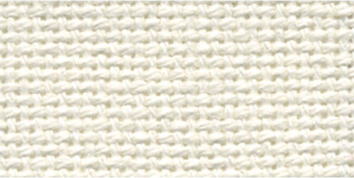 DMC MO0237-0322 Charles Craft 20 by 24-Inch Evenweave Monaco Aida Cloth, Antique White, 28 Count