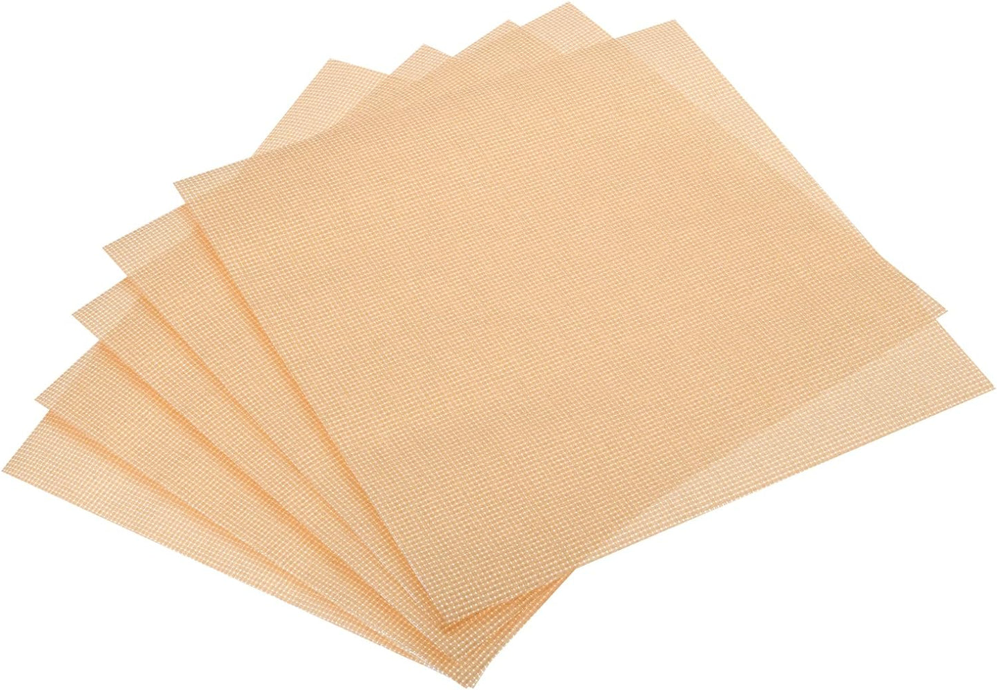 PATIKIL 11 Count Cross Stitch Cloth 12" x 12", 5 Pack Embroidery Cotton Fabric for DIY Needlework, Red