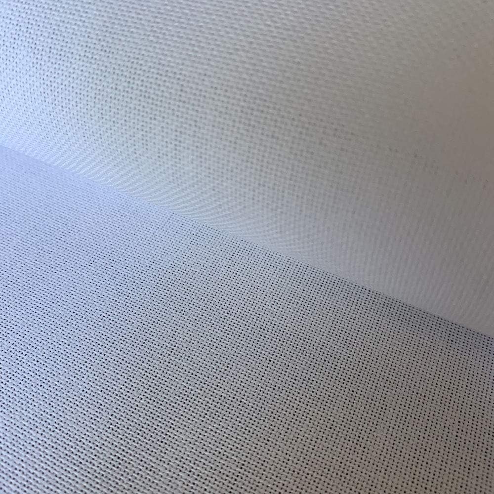 22 Count Cross Stitch Fabric Embroidery Aida Cloth, White, 59"W x 39"L