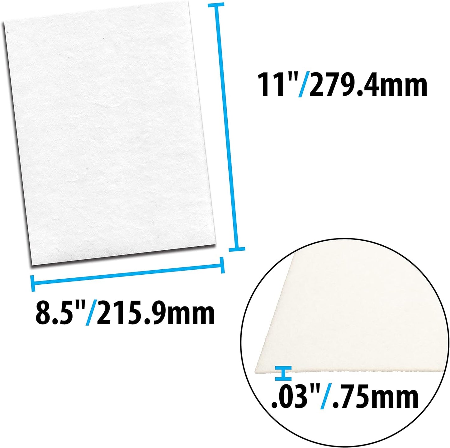 The Beadsmith Beading Foundation 鈥?8.5 x 11 inches 鈥?White Fabric 鈥?4 Sheets 鈥?Made in The USA 鈥?Stiff & Durable Material Used for Bead & Stitch Embroidery, cabochon Beading and Sewing