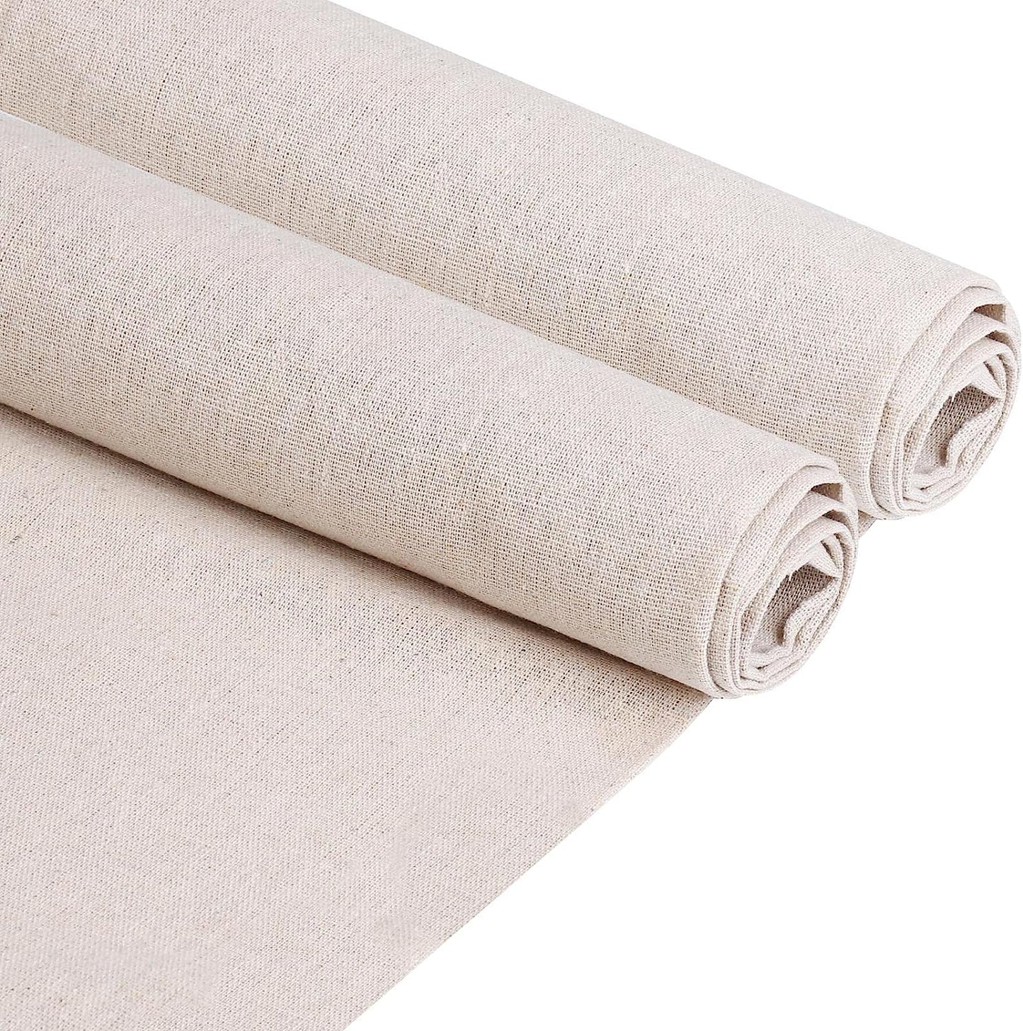 Muslin Fabric 5 Yard Muslin Cloth 63 Inches Wide Textile Unbleached Natural Cotton Fabric Soft and Smooth Embroidery Fabric Reusable and Washable Linen Fabric for Sewing Embroidery Decor DIY Projects