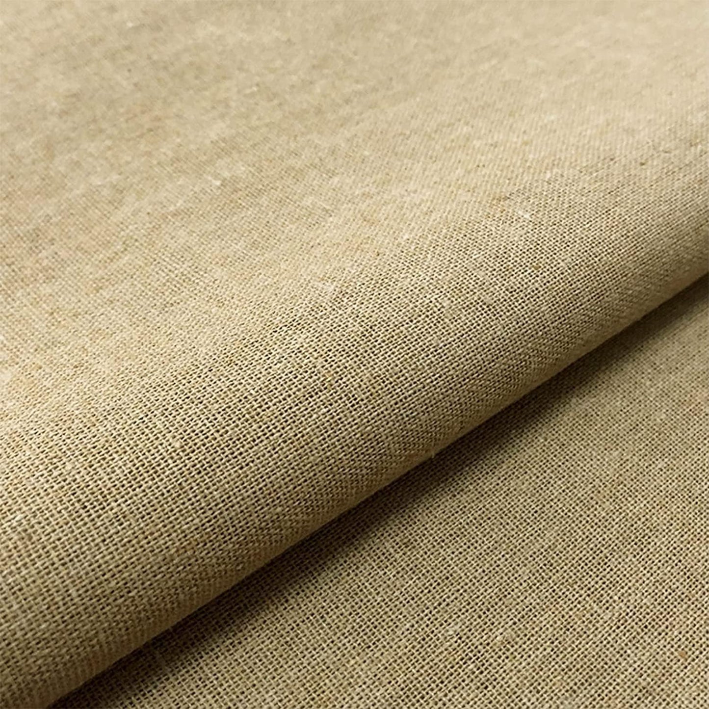 Muslin Linen Fabric Embroidery Fabric Linen Cloth Needlework Fabric Garments Crafts Accessories Embroidery Cloth Backing Material Quilting Sewing Draping Fabric 21 by 62-Inch