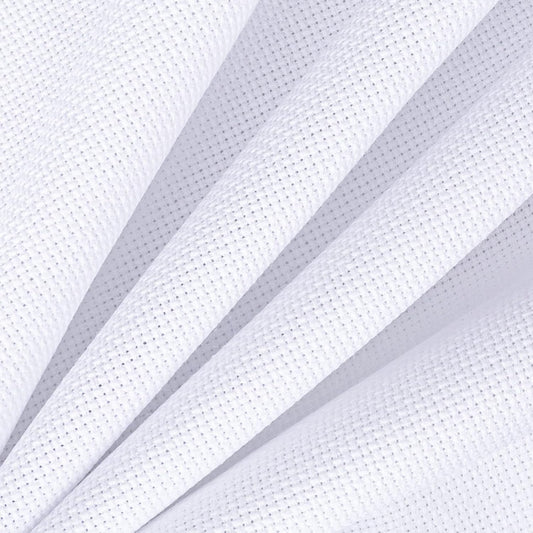 Caydo Aida Cloth 11 Count White Classic Reserve Cross Stitch Fabric Embroidery Fabric Squares 39 by 60 Inch Big Size