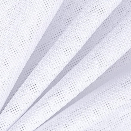 Caydo Aida Cloth 11 Count White Classic Reserve Cross Stitch Fabric Embroidery Fabric Squares 39 by 60 Inch Big Size