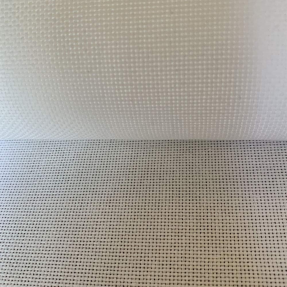 22 Count Cross Stitch Fabric Embroidery Aida Cloth, White, 59"W x 39"L