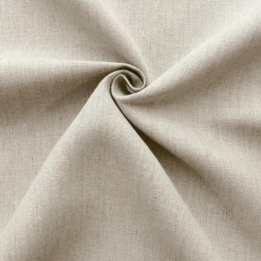 Barcelonetta | Linen Fabric | Natural, Organic, Breathable | 100% Vegan | 55" Wide | Shirt, Sewing, Embroidery Fabric | Cloth, Solid (Natural, 2 Yard)