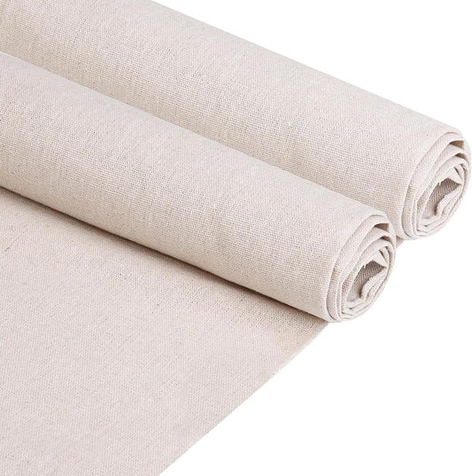 Muslin Fabric 5 Yard Muslin Cloth 63 Inches Wide Textile Unbleached Natural Cotton Fabric Soft and Smooth Embroidery Fabric Reusable and Washable Linen Fabric for Sewing Embroidery Decor DIY Projects
